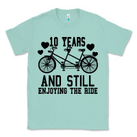 Seafoam 10 Years And Still Enjoying The Ride Classic Tee - Bettercallsaul