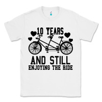 White 10 Years And Still Enjoying The Ride Classic Tee - Bettercallsaul