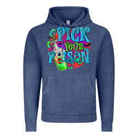 Vintage Denim Pick Your Poison Vintage Hoodie - texasbilliewilder