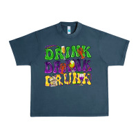 Midnight Navy Drink drank drunk Urban Heavy Tee - NancyCooperArtShop