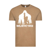 Vintage Coffee bigfoot t  shirt believe this t  shirt Vintage Tee - linhVisuals