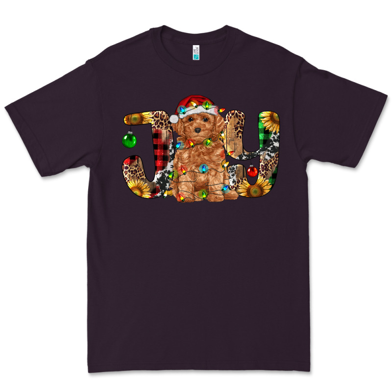 Toy Poodle Christmas Joy Premium Tee by RanaPortraitStore | Teevron