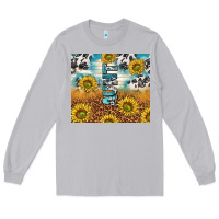 Moon Dust aunt sunflower leopard glitter Long Sleeve Tee - TumblerDesignByShophia