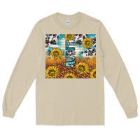 Mushroom aunt sunflower leopard glitter Long Sleeve Tee - TumblerDesignByShophia