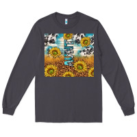 Smoke aunt sunflower leopard glitter Long Sleeve Tee - TumblerDesignByShophia