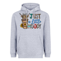 Heather Grey just a latte moody Heavyweight Hoodie - CowhideDigitalArt