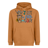 Meerkat just a latte moody Heavyweight Hoodie - CowhideDigitalArt