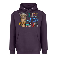 Plum just a latte moody Heavyweight Hoodie - CowhideDigitalArt