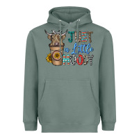 Sage just a latte moody Heavyweight Hoodie - CowhideDigitalArt