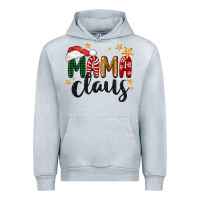 Heather Grey mama Claus Christmas Urban Hoodie - BarkalooDesign