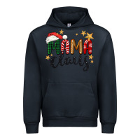 Navy mama Claus Christmas Urban Hoodie - BarkalooDesign