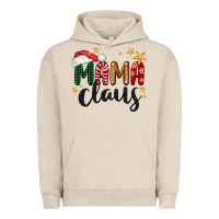 Pigment French Oak mama Claus Christmas Urban Hoodie - BarkalooDesign