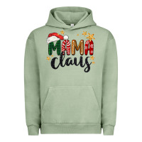 Pigment Oil Green mama Claus Christmas Urban Hoodie - BarkalooDesign