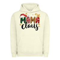 Pigment Pistachio mama Claus Christmas Urban Hoodie - BarkalooDesign