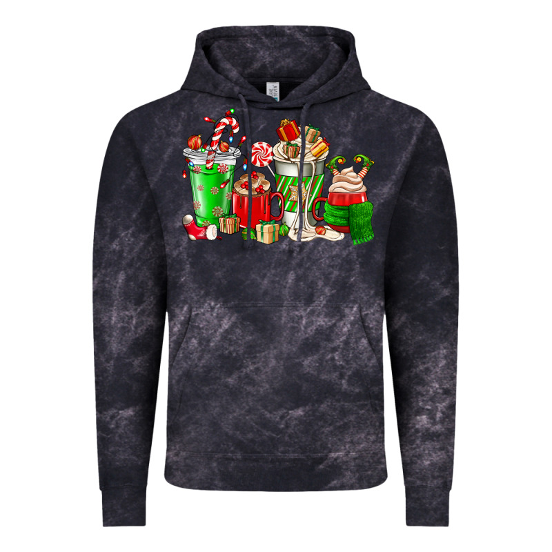 Christmas Coffee Cup Vintage Hoodie by NancyCooperArtShop | Teevron
