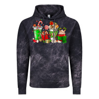 Cloud Black Christmas coffee cup Vintage Hoodie - NancyCooperArtShop