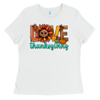 White love thanksgiving bbs Ladies Tee - BundleAndBundleShop