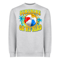 Heather Grey Sunshine on my mind Heavyweight Sweatshirt - FaDigitalArtStudio
