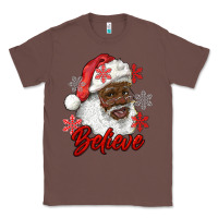 Chestnut african american santa believe Classic Tee - RanaPortraitStore