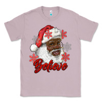 Lilac african american santa believe Classic Tee - RanaPortraitStore
