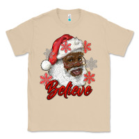 Mushroom african american santa believe Classic Tee - RanaPortraitStore