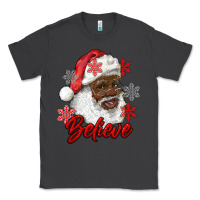 Smoke african american santa believe Classic Tee - RanaPortraitStore