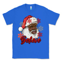 True Royal african american santa believe Classic Tee - RanaPortraitStore