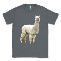 Charcoal Heather Alpaca Classic Tee - LillyAllenDesigns