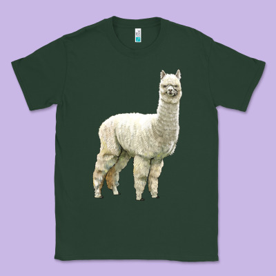 Alpaca Classic Tee Designed By Lillyallendesigns