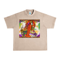 French Oak Mardi Gras crawfish Urban Heavy Tee - NancyCooperArtShop