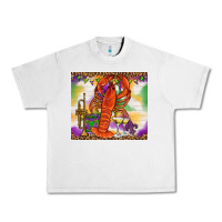 Lunar Rock Mardi Gras crawfish Urban Heavy Tee - NancyCooperArtShop