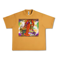 Peanut Butter Mardi Gras crawfish Urban Heavy Tee - NancyCooperArtShop