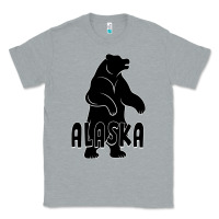 Heather Grey Alaska Bear Classic Tee - Bettercallsaul