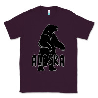 Plum Alaska Bear Classic Tee - Bettercallsaul