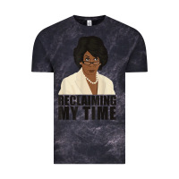 Cloud Black maxine reclaiming my time funny political quote t shirt Vintage Tee - baoMotion