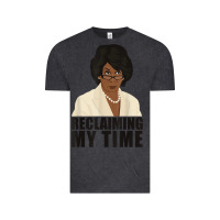Vintage Black maxine reclaiming my time funny political quote t shirt Vintage Tee - baoMotion