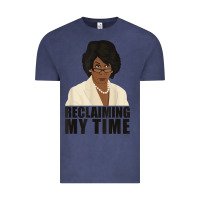 Vintage Denim maxine reclaiming my time funny political quote t shirt Vintage Tee - baoMotion