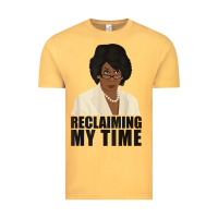 Vintage Mustard maxine reclaiming my time funny political quote t shirt Vintage Tee - baoMotion