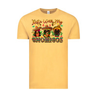 Vintage Mustard fiesta with my gnomigos Vintage Tee - texasbilliewilder