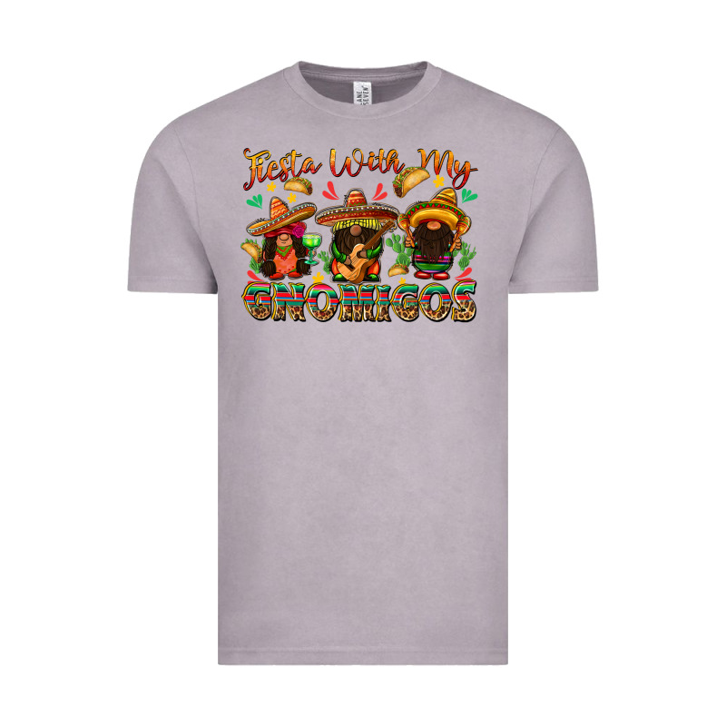 Fiesta With My Gnomigos Vintage Tee by texasbilliewilder | Teevron