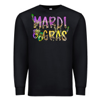 Black mardi gras Premium Sweatshirt - SublimationCraftShop