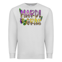 Dove Grey mardi gras Premium Sweatshirt - SublimationCraftShop