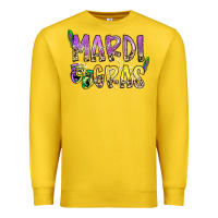 Lemon mardi gras Premium Sweatshirt - SublimationCraftShop