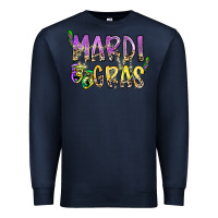 Navy mardi gras Premium Sweatshirt - SublimationCraftShop
