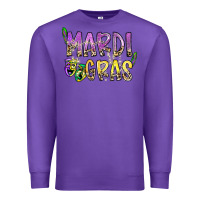 Purple mardi gras Premium Sweatshirt - SublimationCraftShop