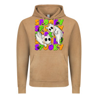 Vintage Camel Spooky with Ghost Cats Vintage Hoodie - texasbilliewilder