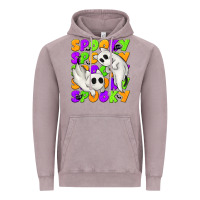 Vintage Zinc Spooky with Ghost Cats Vintage Hoodie - texasbilliewilder