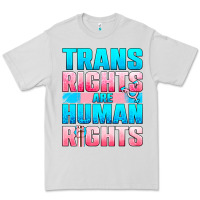 Dove Grey Trans Rights Are Human Rights Premium Tee - BundleAndBundleShop
