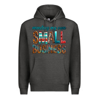 Charcoal Heather Minding My Own Small Business Premium Hoodie - BundleAndBundleShop
