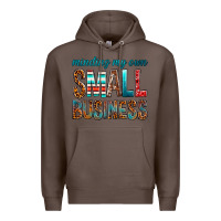 Coffee Minding My Own Small Business Premium Hoodie - BundleAndBundleShop